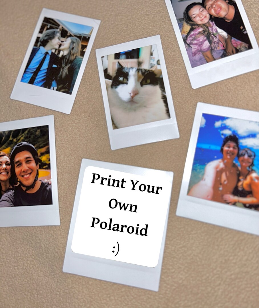 Polaroid Size Next Day Polaroid Prints Polaroid Style Photo Prints
